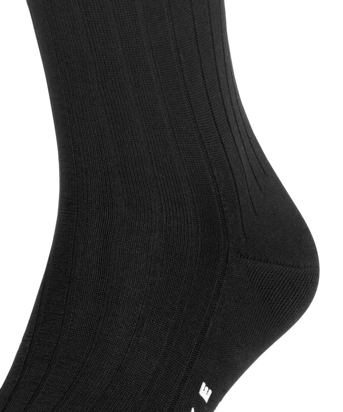 Men Falke Milano Knee-high Socks Socks Black | PGZNUF031