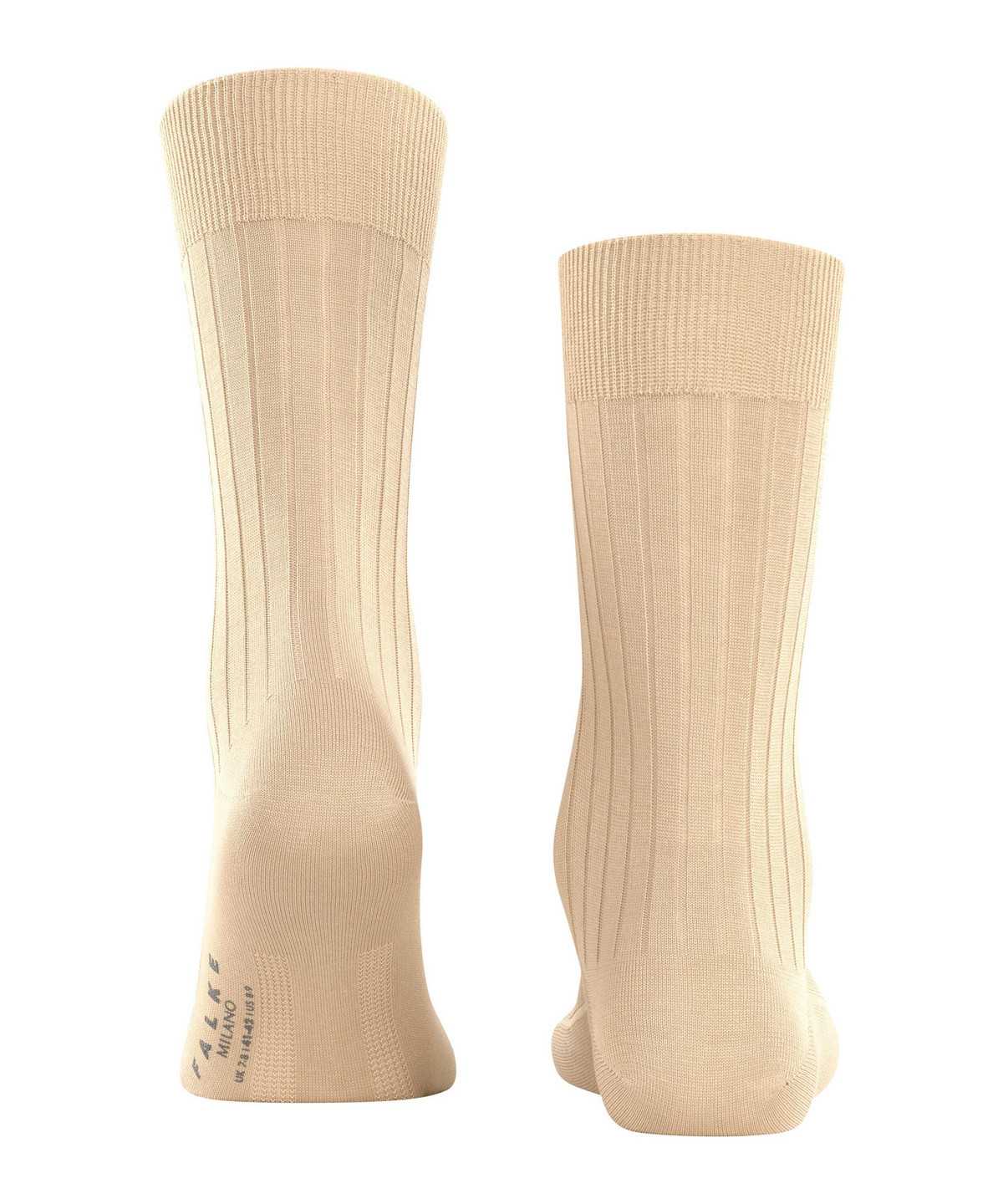 Men Falke Milano Socks Socks Beige | YNHSLD017