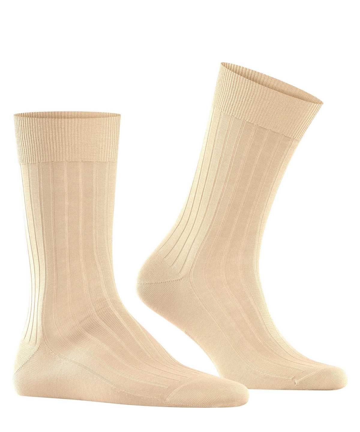 Men Falke Milano Socks Socks Beige | YNHSLD017