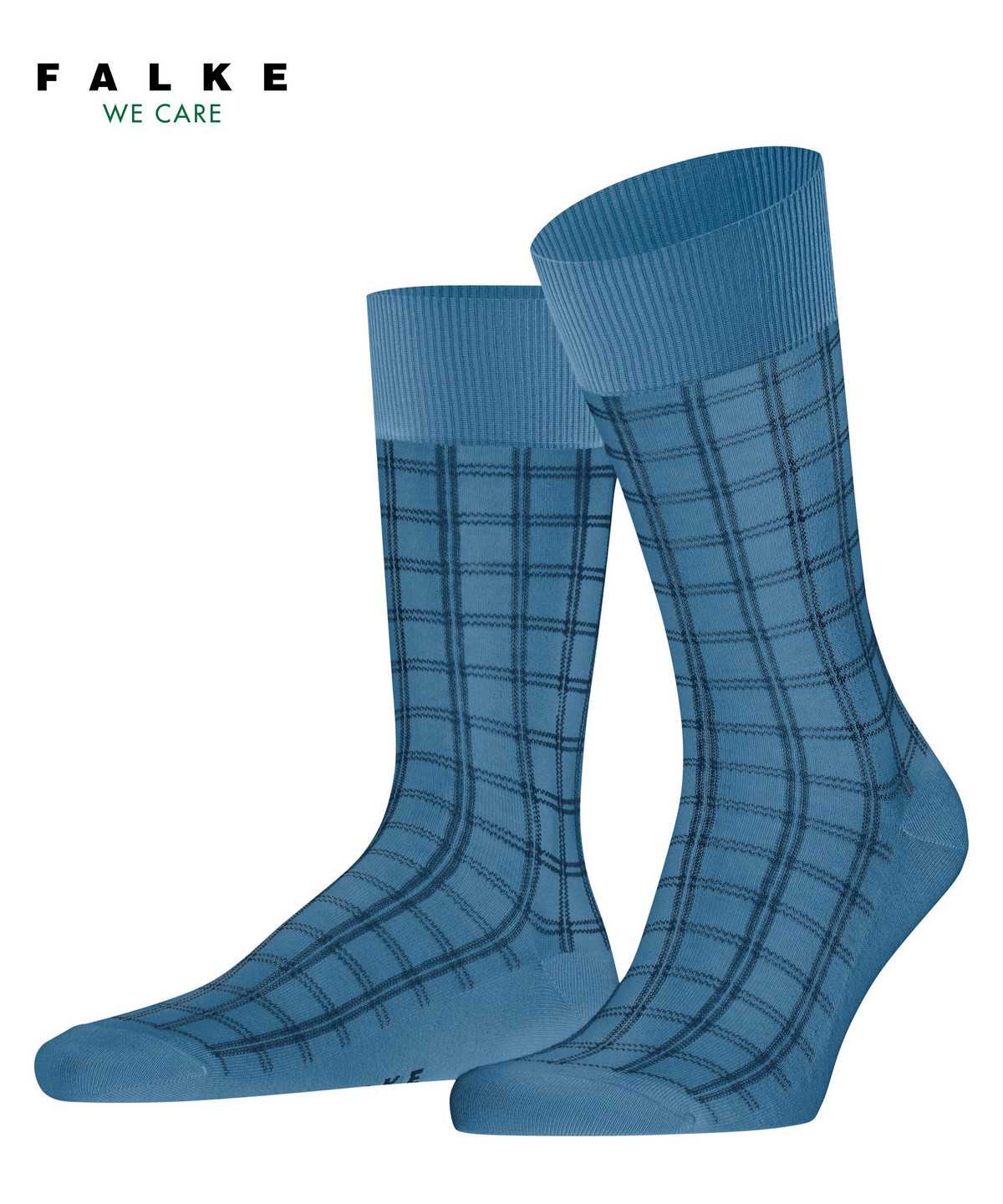 Men Falke Modern Tailor Socks Socks Blue | GXOVPB135