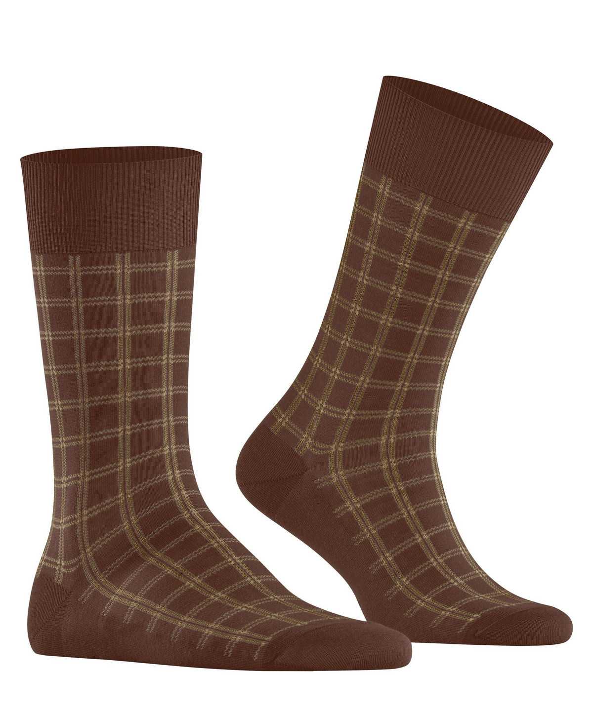 Men Falke Modern Tailor Socks Socks Brown | XYMVKZ475