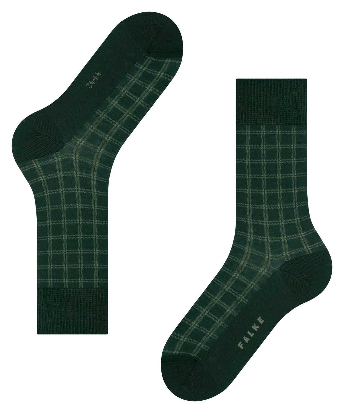 Men Falke Modern Tailor Socks Socks Green | MXNBPS796