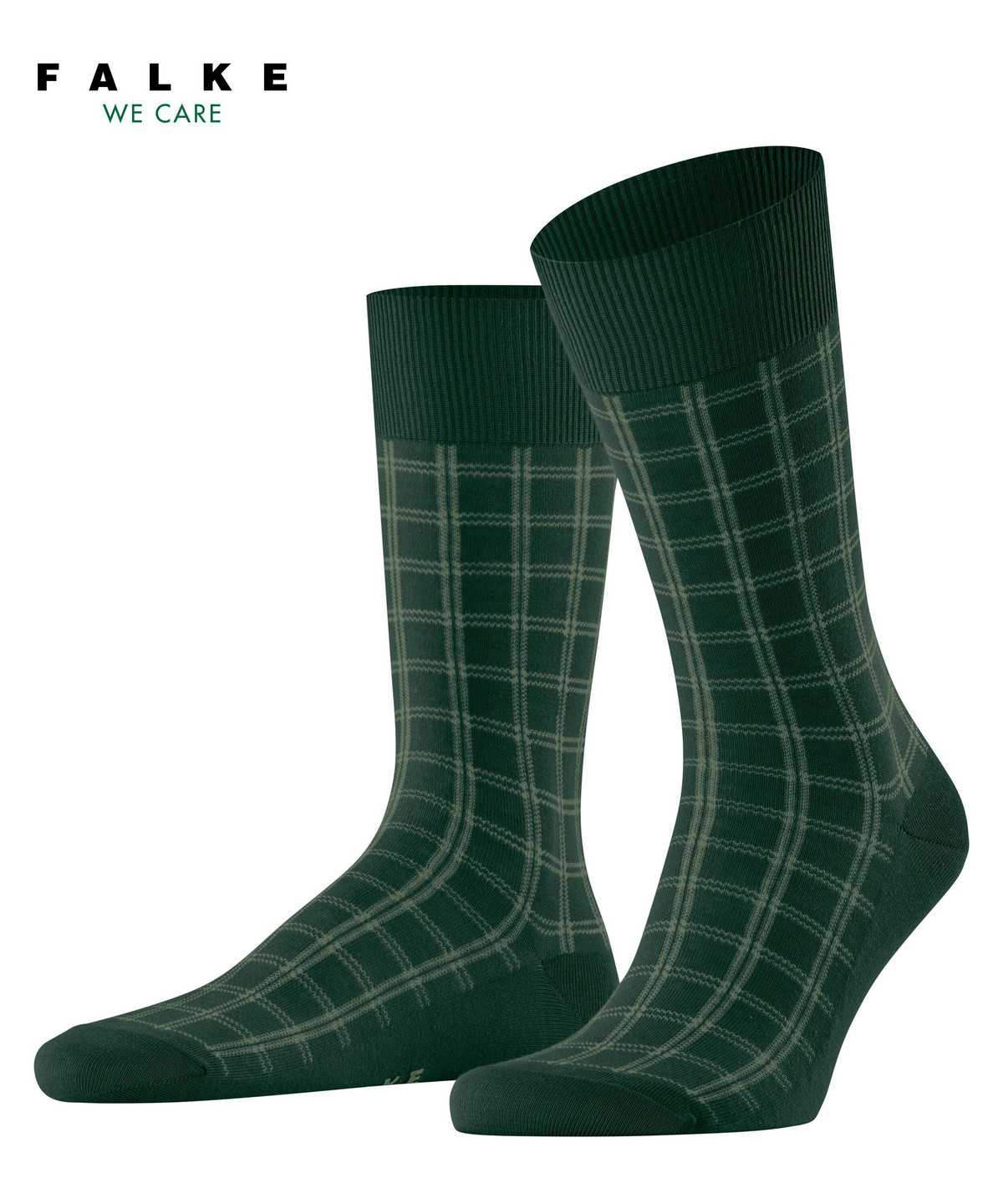 Men Falke Modern Tailor Socks Socks Green | MXNBPS796