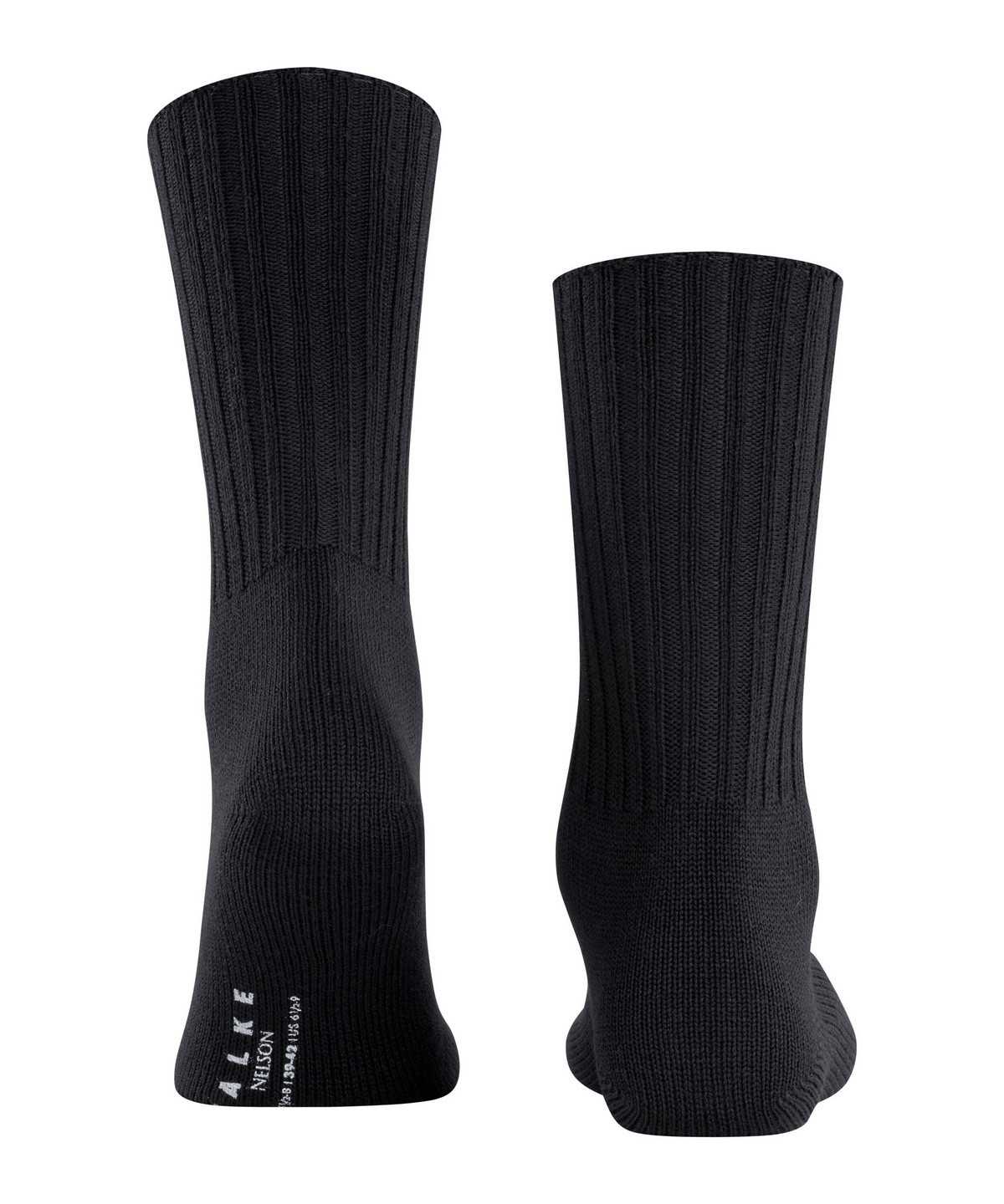 Men Falke Nelson Boot socks Socks Black | IASGXQ180