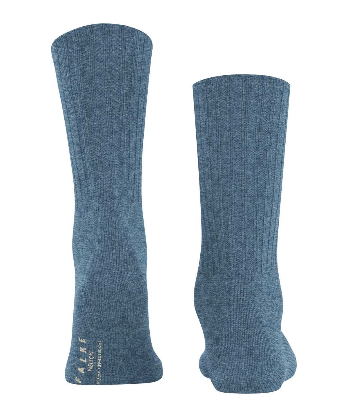 Men Falke Nelson Boot socks Socks Blue | EHXTWU753