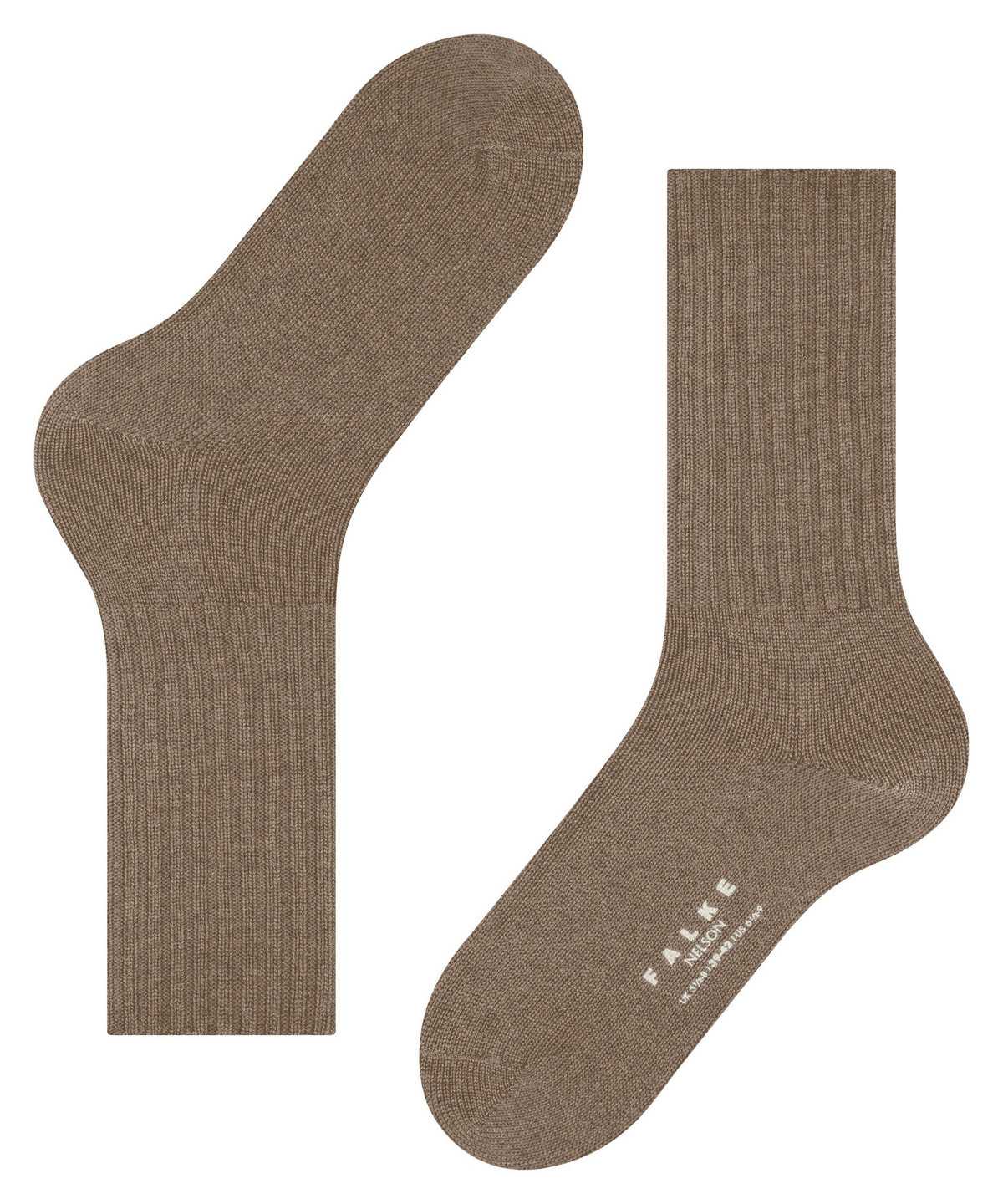 Men Falke Nelson Boot socks Socks Brown | QCAOYR538