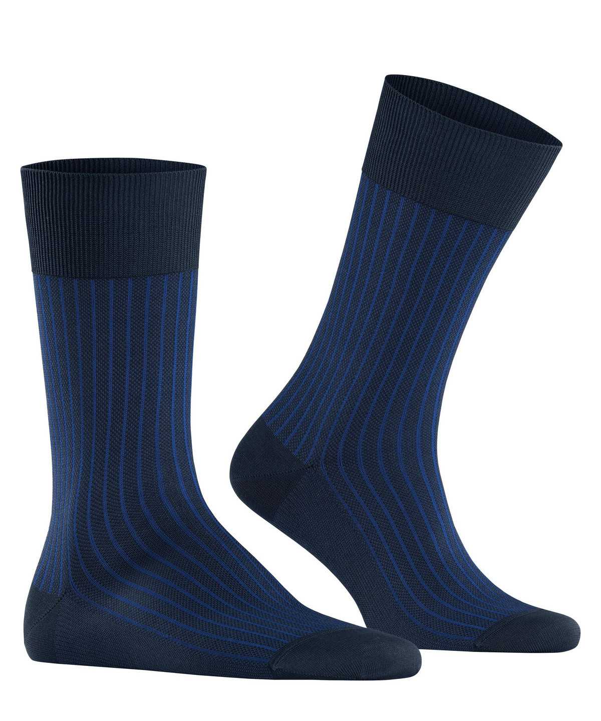 Men Falke Oxford Stripe Socks Socks Blue | GSTALE084