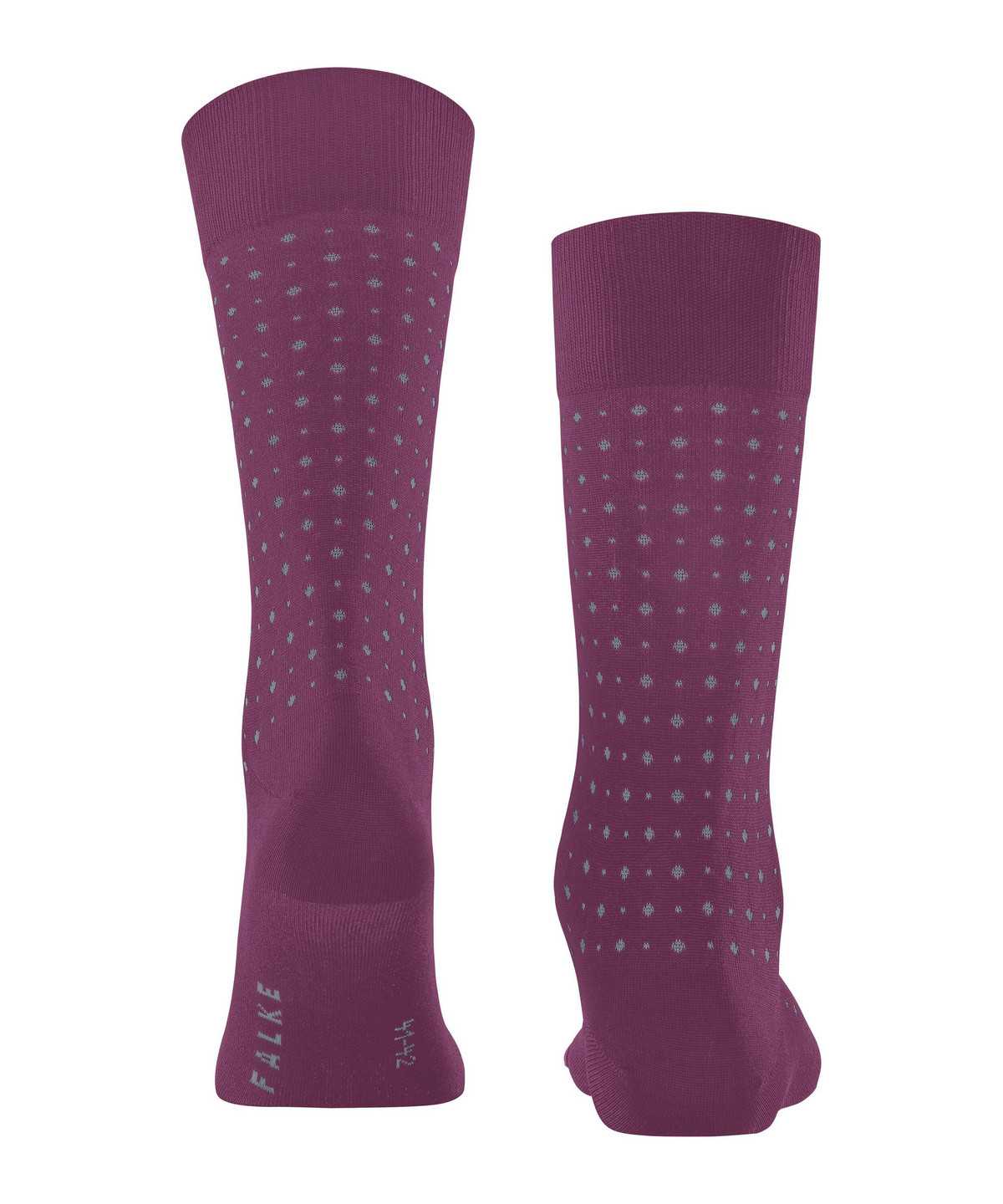 Men Falke Polished Dot Socks Socks Purple | TXFNDO469