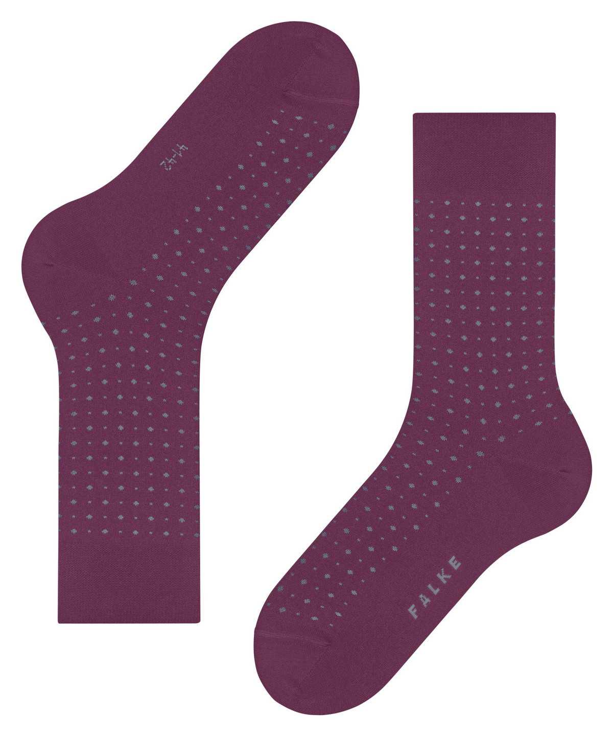 Men Falke Polished Dot Socks Socks Purple | TXFNDO469