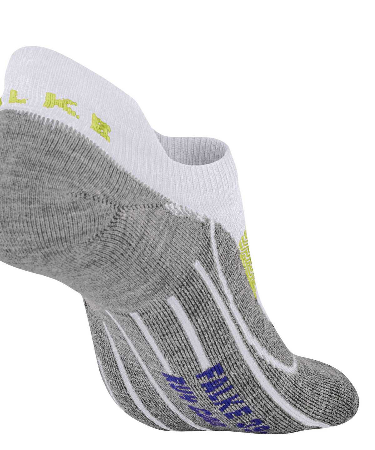 Men Falke RU4 Endurance Cool Invisible Running Invisibles No Show Socks White | OTZCSW894