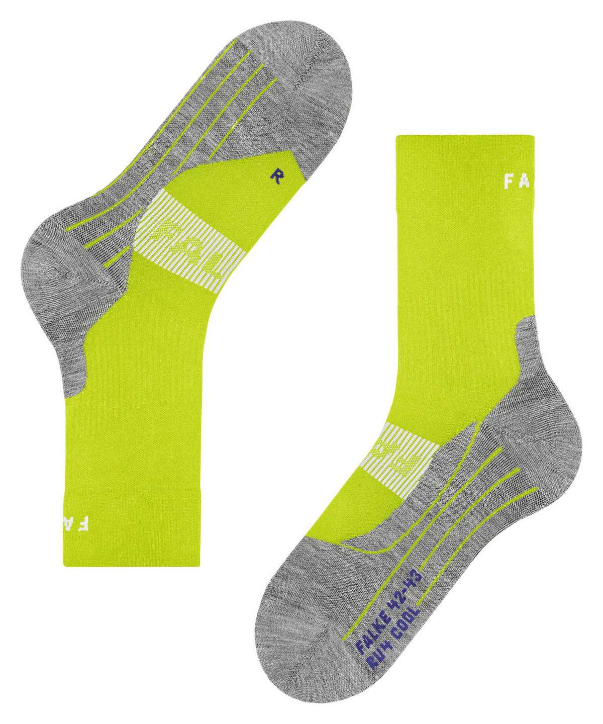 Men Falke RU4 Endurance Cool Running Socks Socks Green | LSEPXQ469