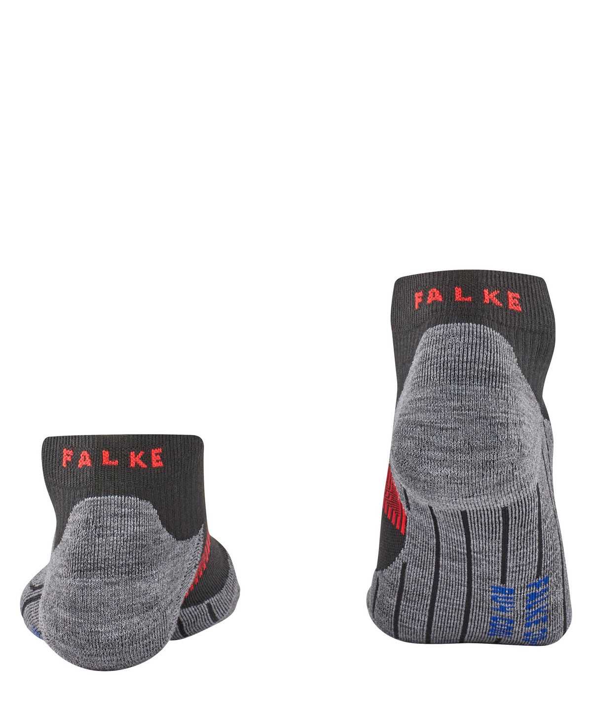 Men Falke RU4 Endurance Cool Short Running Short sock Socks Black | LABKVR784