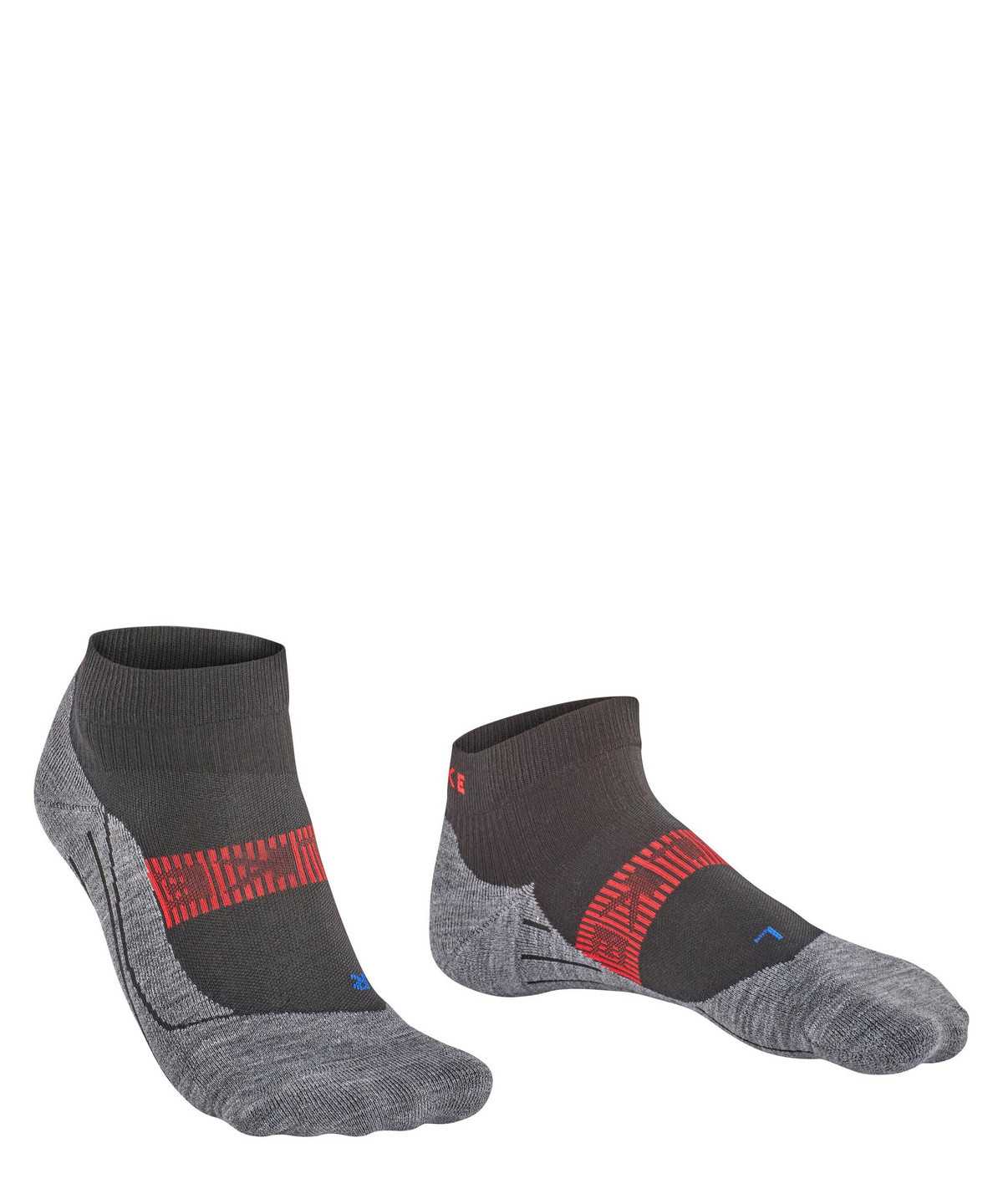 Men Falke RU4 Endurance Cool Short Running Short sock Socks Black | LABKVR784