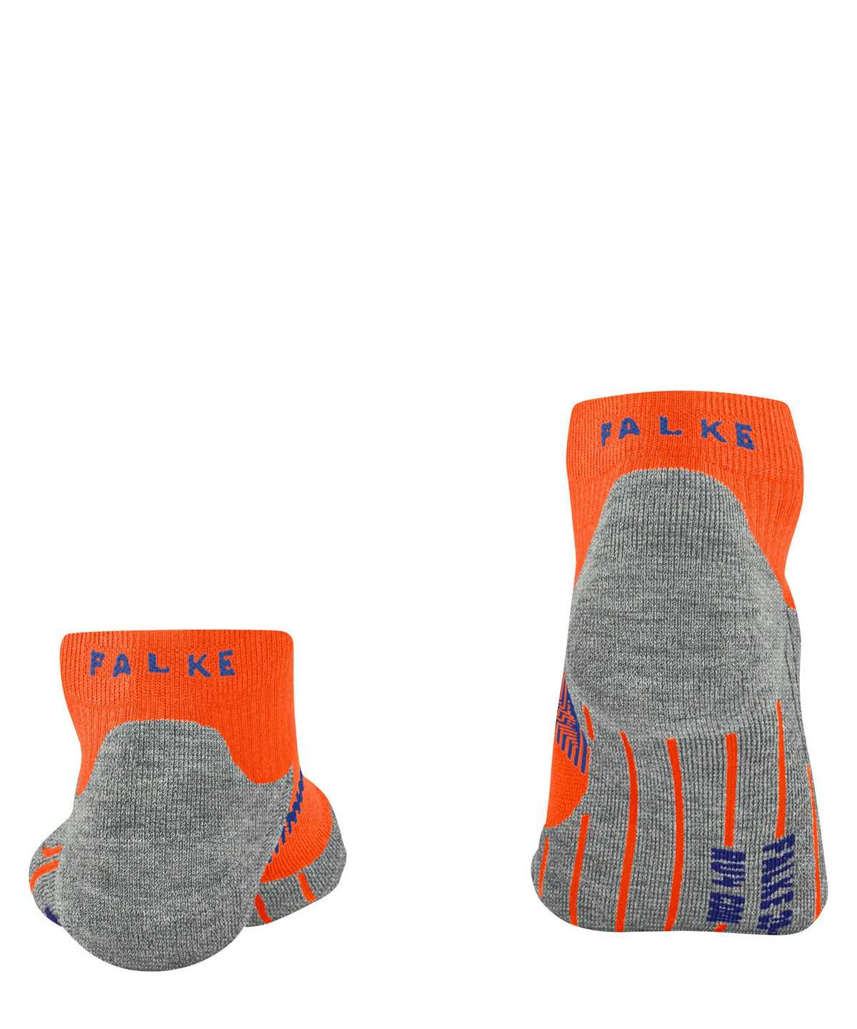 Men Falke RU4 Endurance Cool Short Running Short sock Socks Orange | LIRZEP453