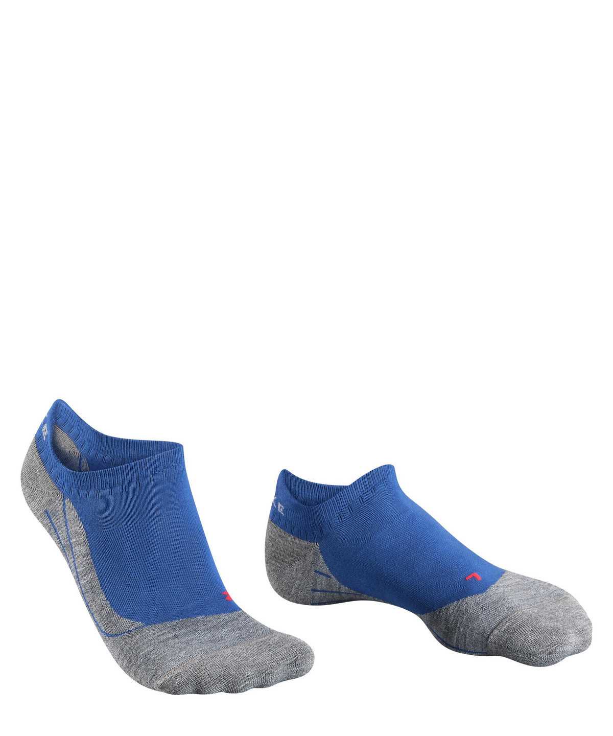 Men Falke RU4 Endurance Invisible Running Invisibles No Show Socks Blue | TOBGJI309