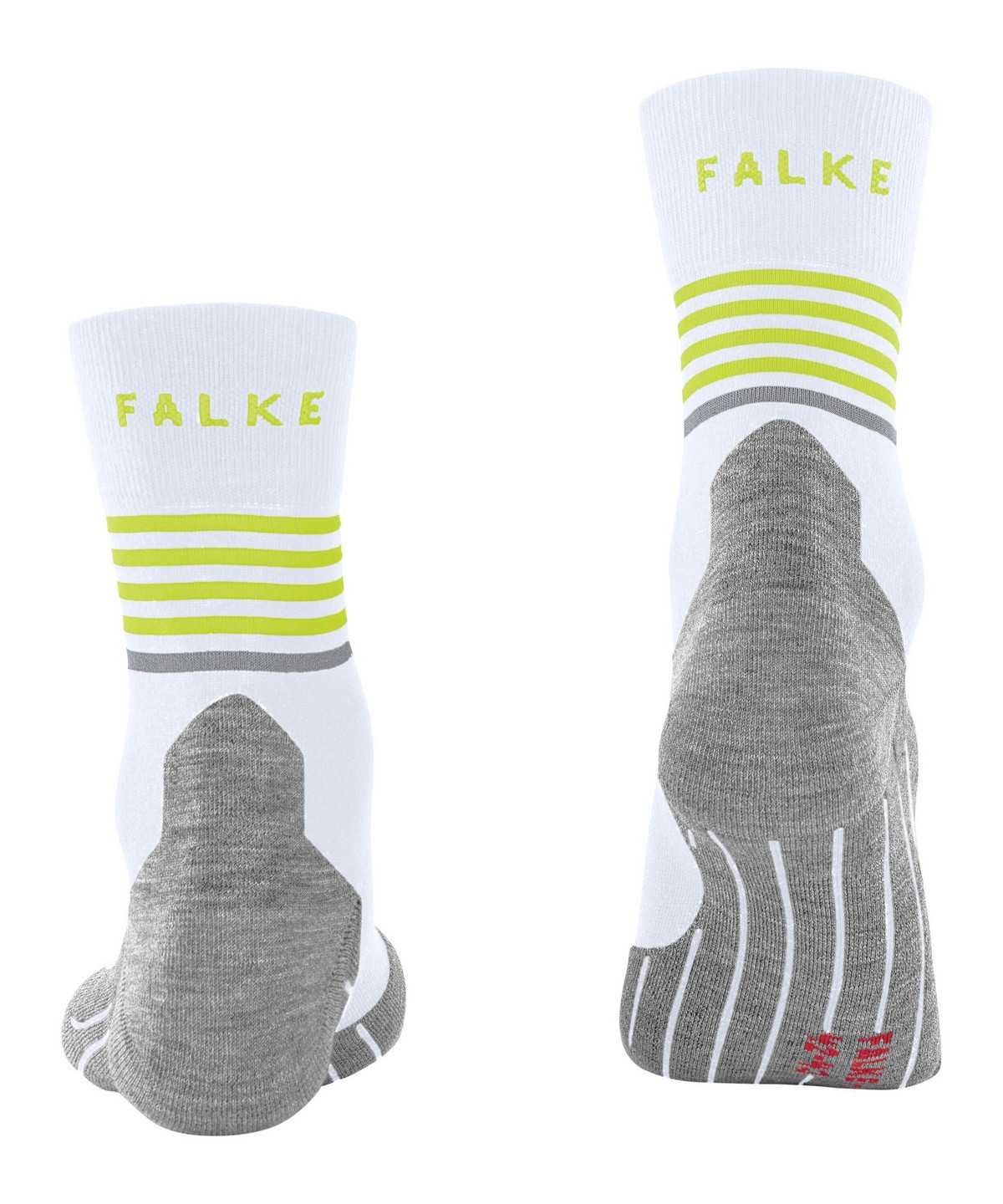 Men Falke RU4 Endurance Reflect Running Socks Socks White | LJAOKY830