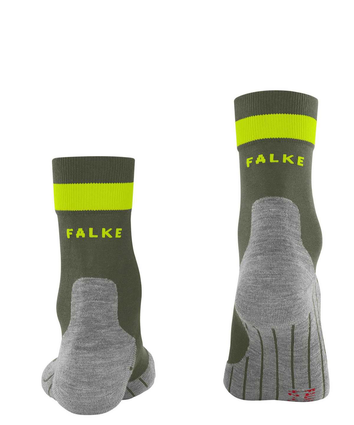 Men Falke RU4 Endurance Running Socks Socks Green | SZDOAH256