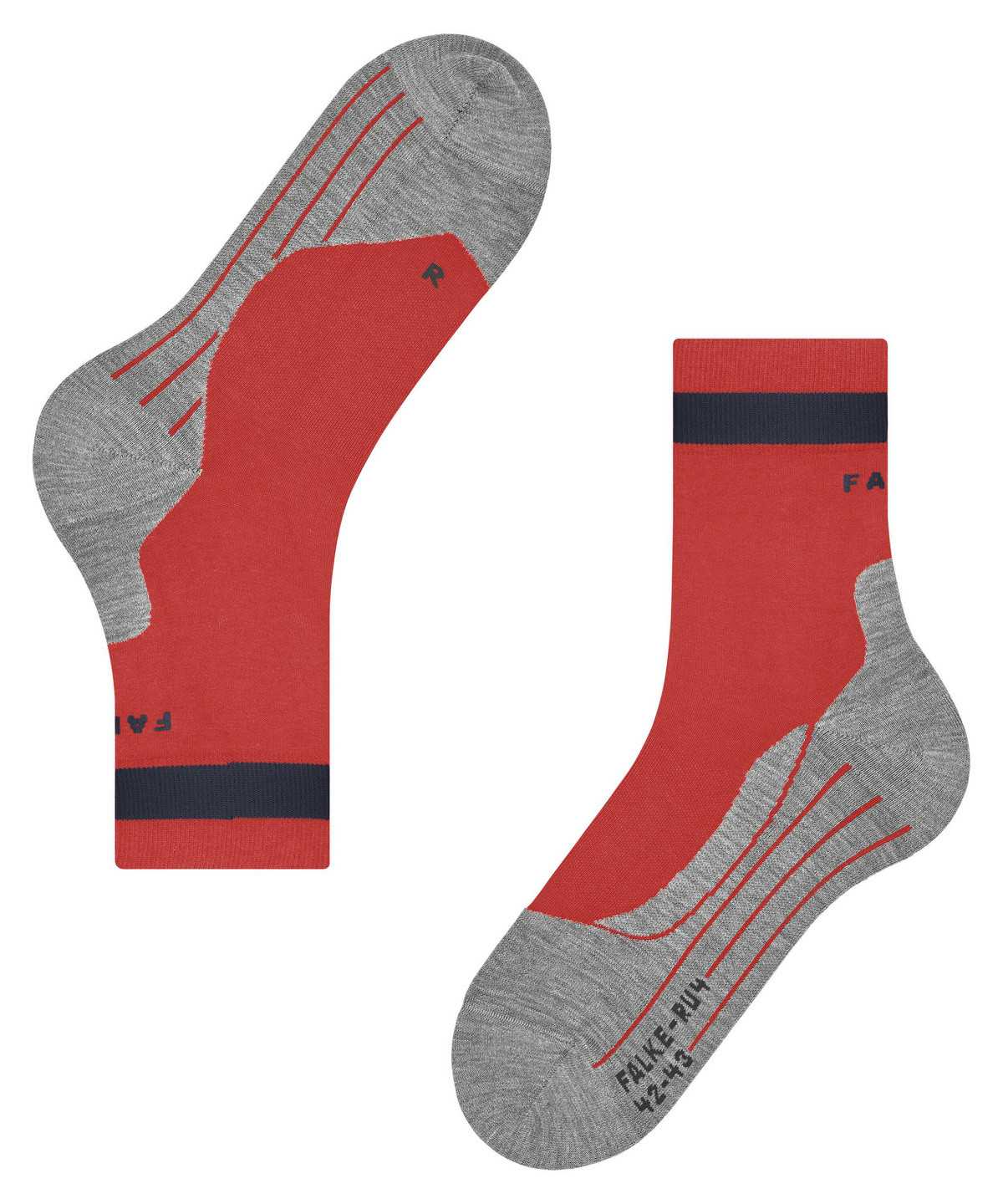 Men Falke RU4 Endurance Running Socks Socks Orange | TNGOBZ462