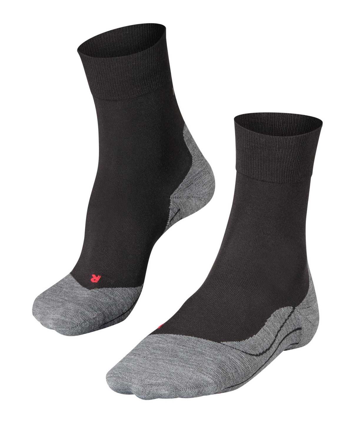 Men Falke RU4 Endurance Running Socks Socks Black | TJPKLI183