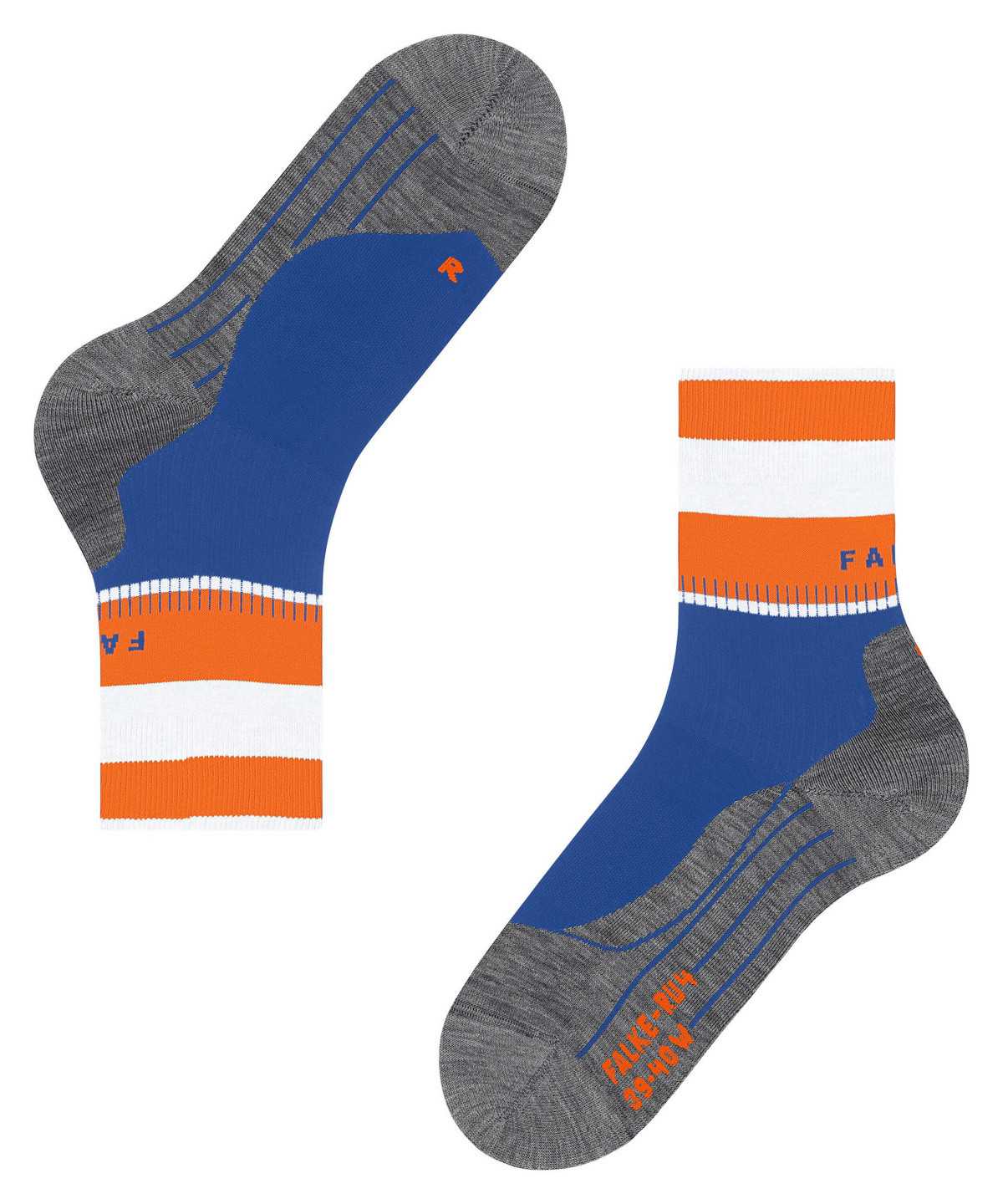 Men Falke RU4 Endurance Running Socks Socks Blue | EBDZTY712