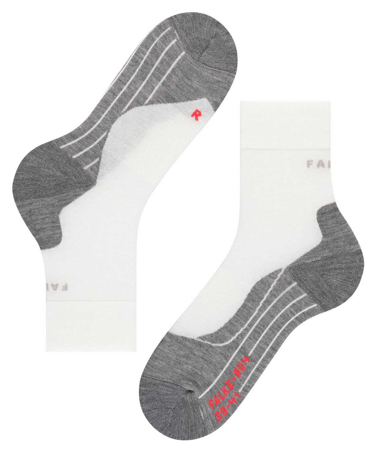 Men Falke RU4 Endurance Running Socks Socks White | SWEIMV027