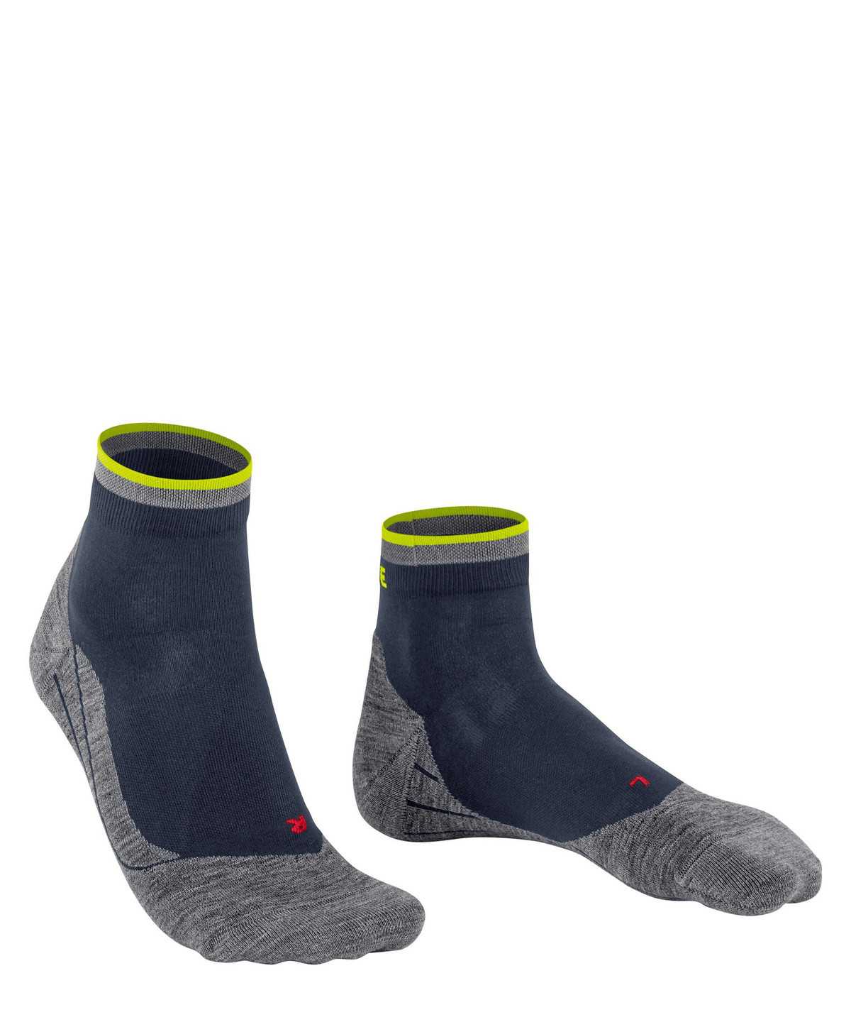 Men Falke RU4 Endurance Short Reflect Running Short sock Socks Blue | TFDYJC736