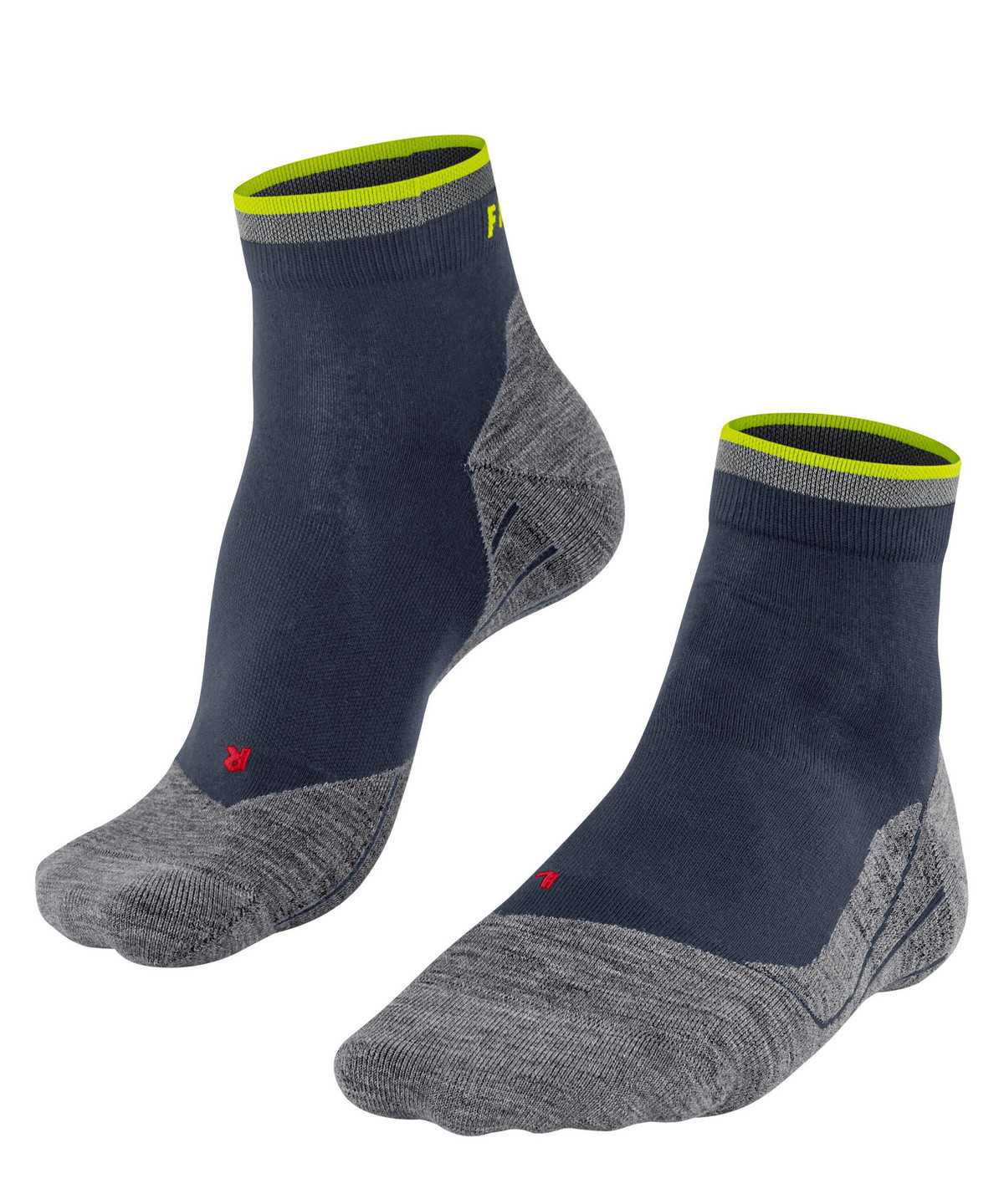 Men Falke RU4 Endurance Short Reflect Running Short sock Socks Blue | TFDYJC736