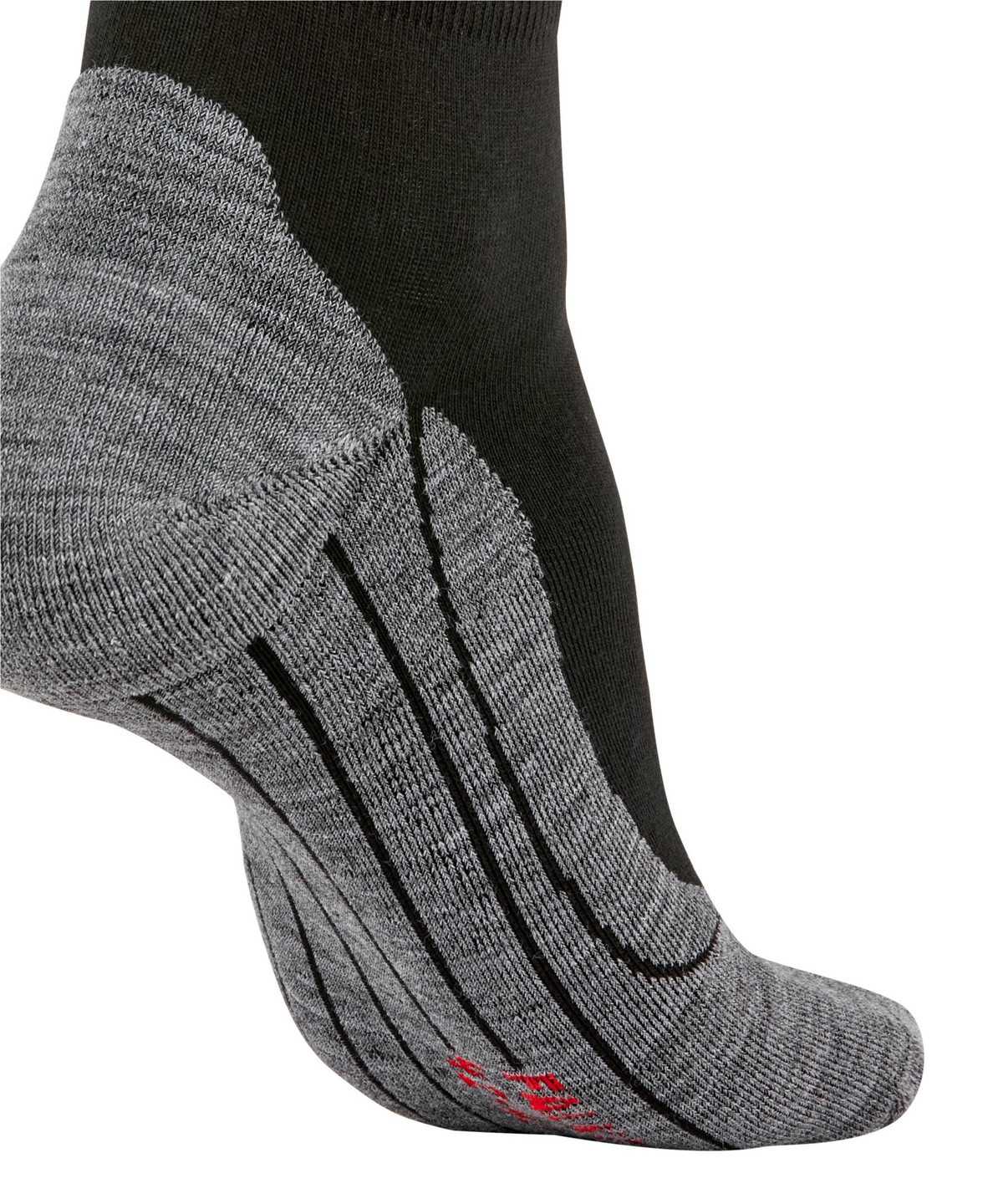 Men Falke RU4 Endurance Short Reflect Running Short sock Socks Black | SVBJGY760