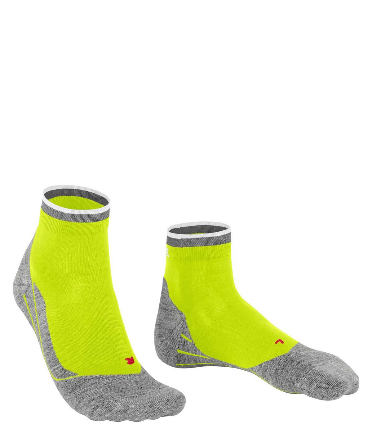 Men Falke RU4 Endurance Short Reflect Running Short sock Socks Green | UNVPMR725