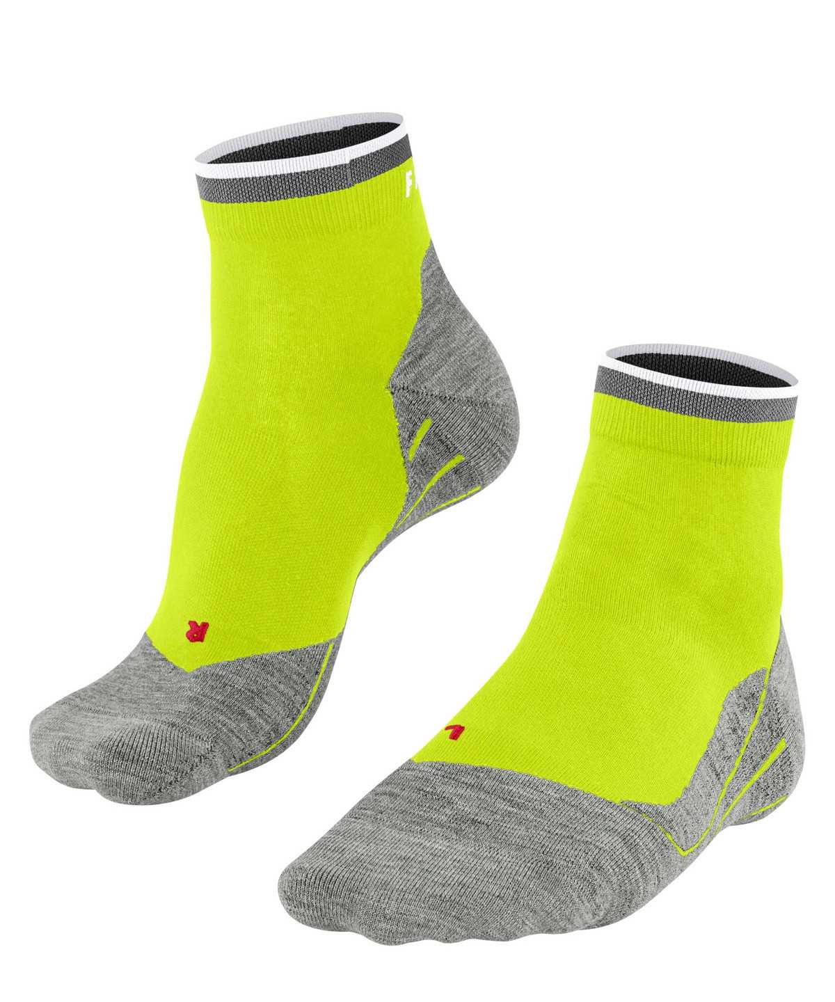 Men Falke RU4 Endurance Short Reflect Running Short sock Socks Green | UNVPMR725