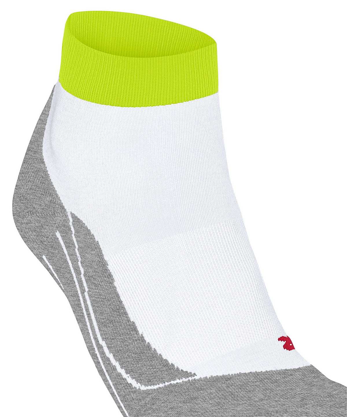 Men Falke RU4 Endurance Short Running Short sock Socks White | BWYUQP628