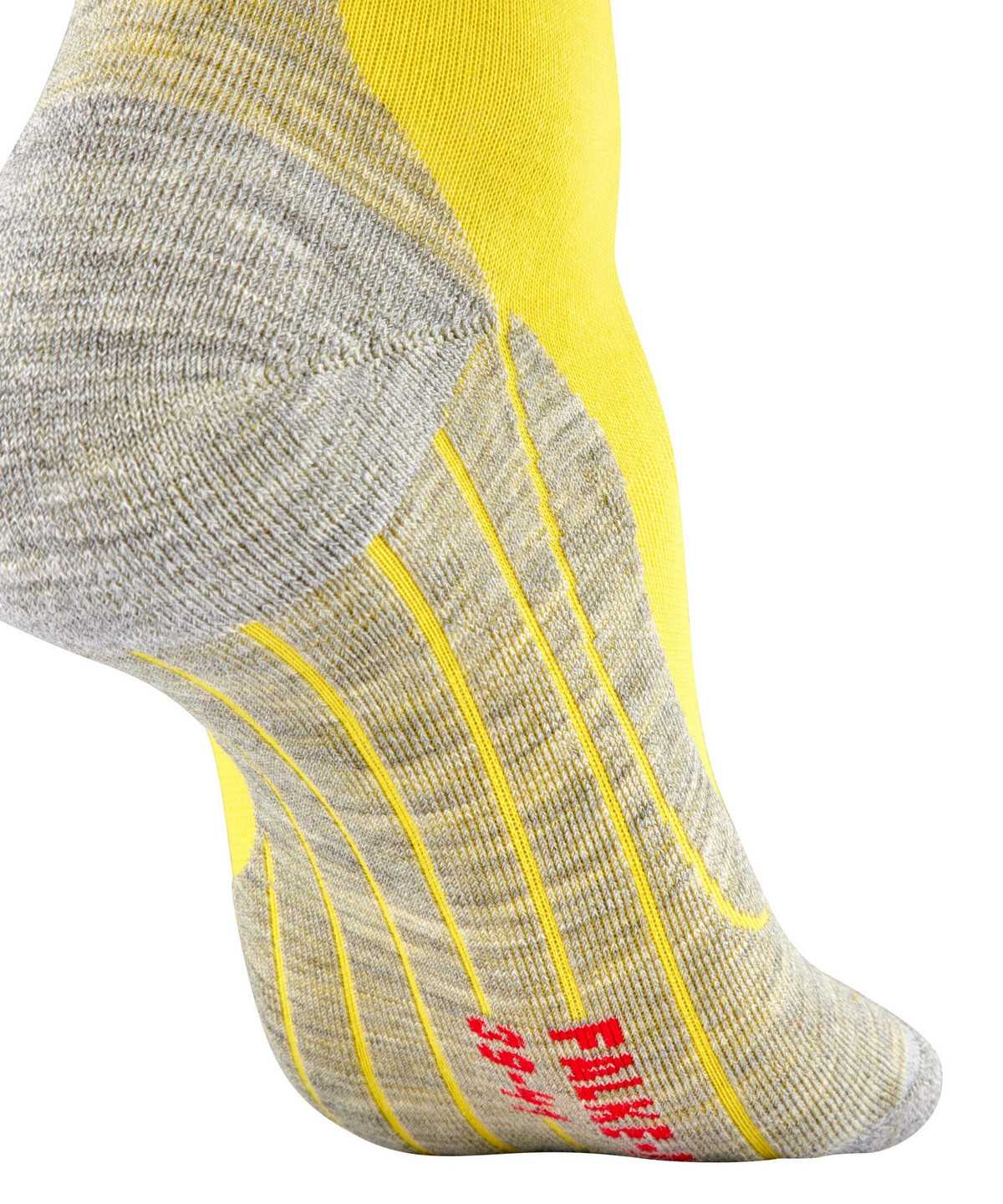 Men Falke RU4 Endurance Short Running Short sock Socks Yellow | VDWKHB281