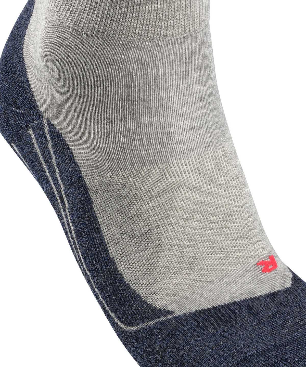 Men Falke RU4 Endurance Short Running Short sock Socks Grey | KSCWQH732