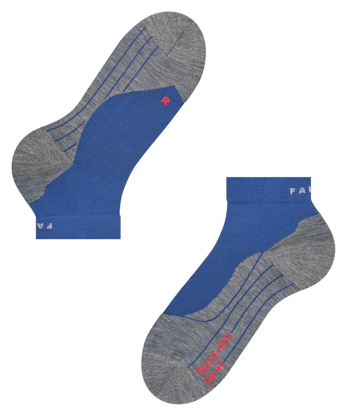 Men Falke RU4 Endurance Short Running Short sock Socks Blue | EAFKPV154