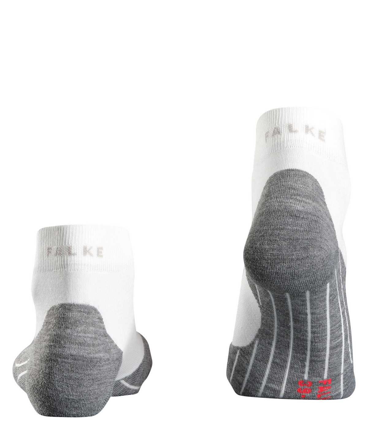 Men Falke RU4 Endurance Short Running Short sock Socks White | VEABWH205