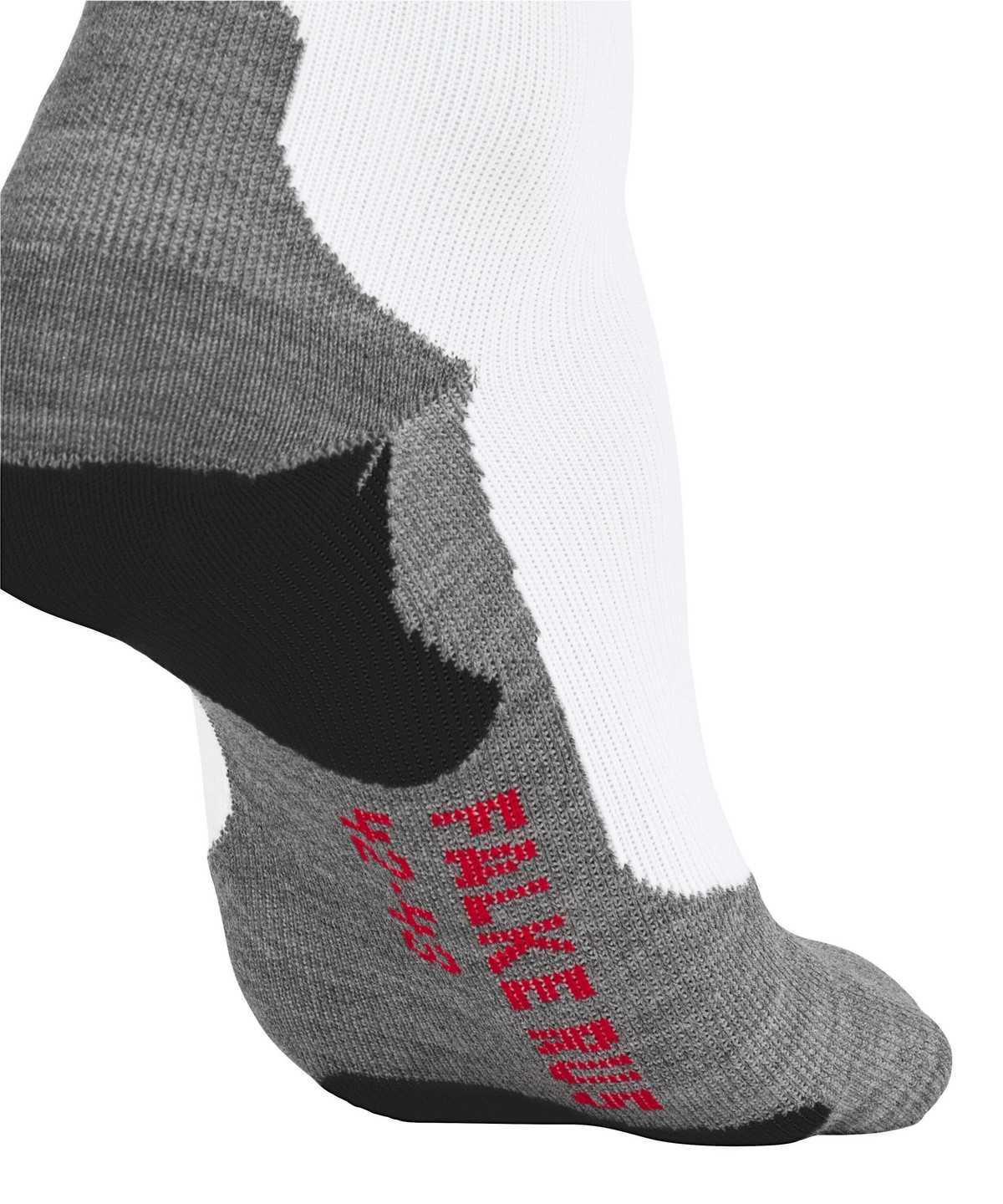 Men Falke RU5 Race Running Socks Socks White | KCVQPG397