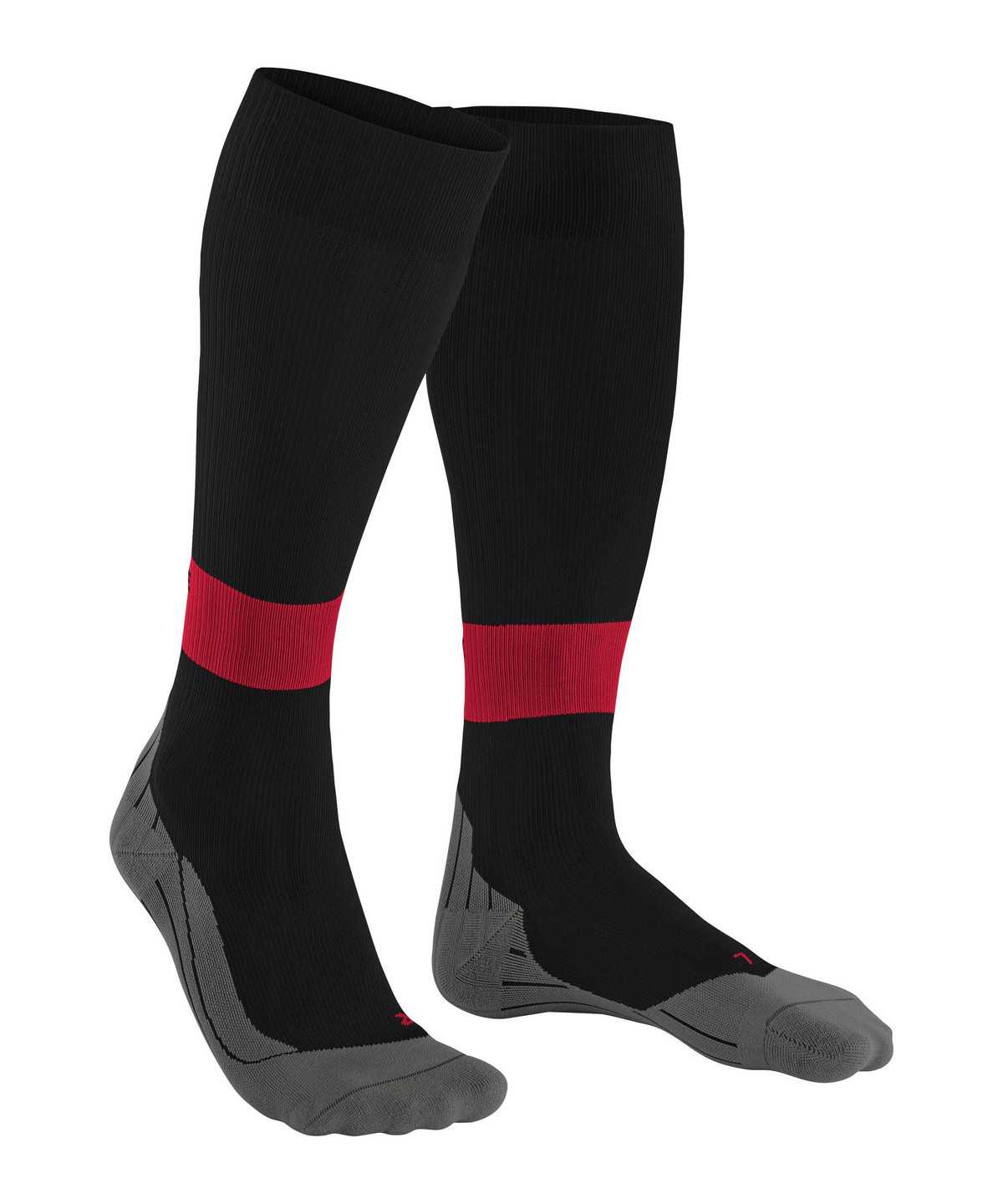 Men Falke RU Compression Energy Running Knee-high Socks Socks Black | QAUPWB315