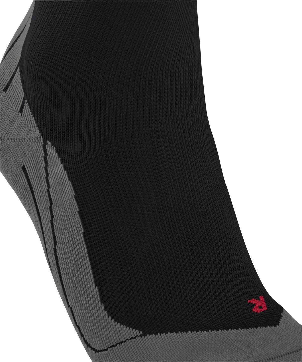 Men Falke RU Compression Energy Running Knee-high Socks Socks Black | QAUPWB315