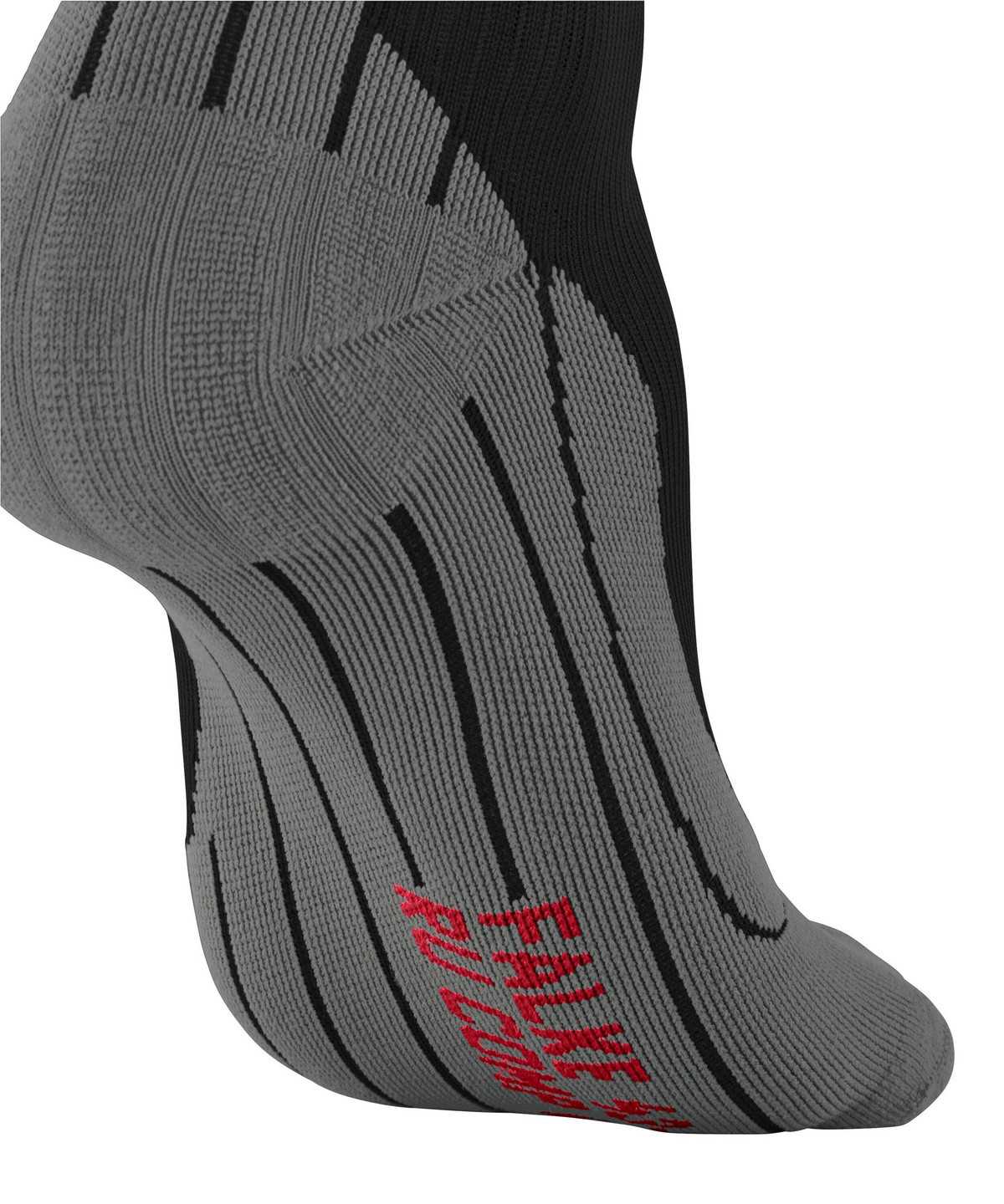 Men Falke RU Compression Energy Running Knee-high Socks Socks Black | QAUPWB315