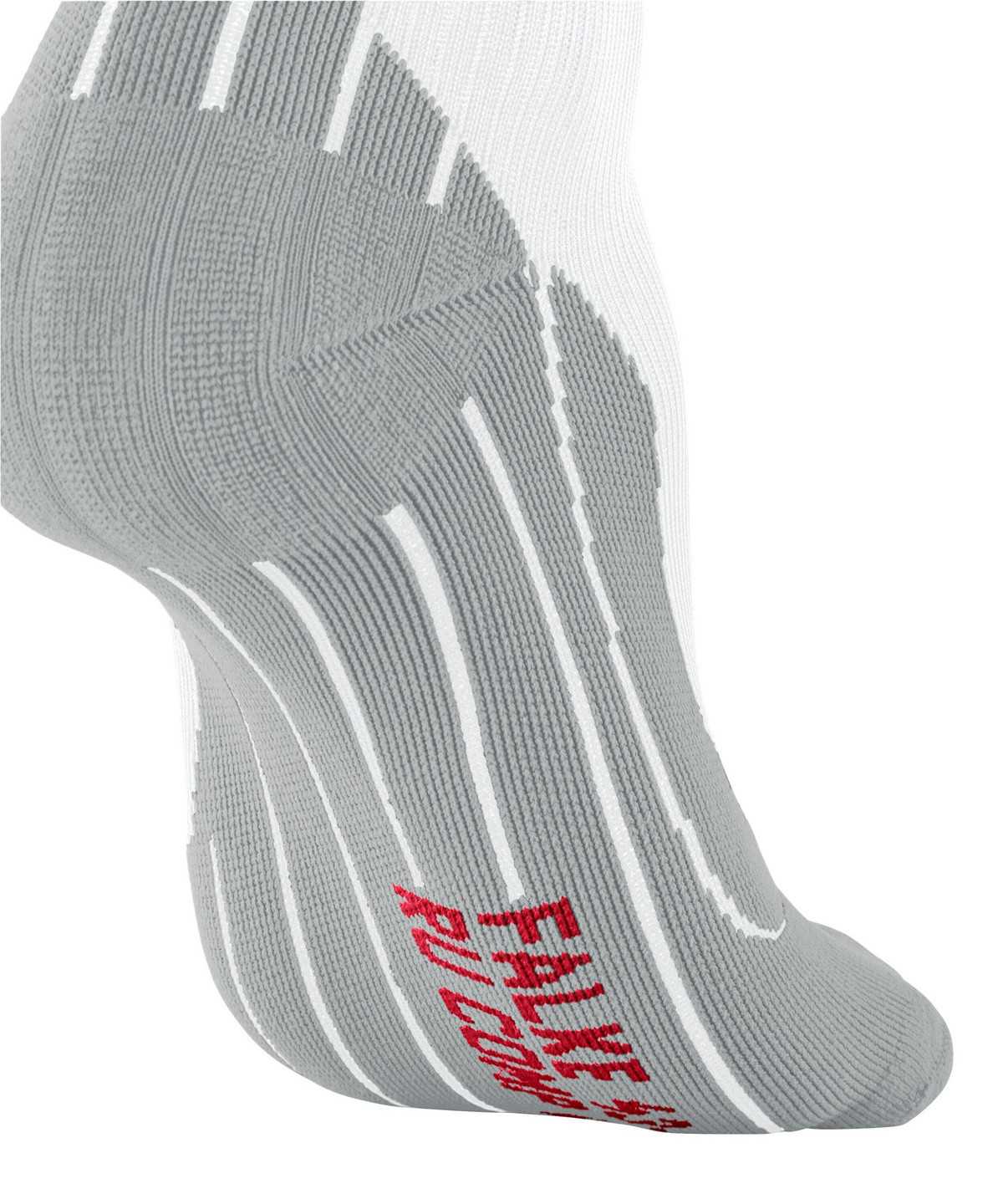 Men Falke RU Compression Energy Running Knee-high Socks Socks White | BATORW610