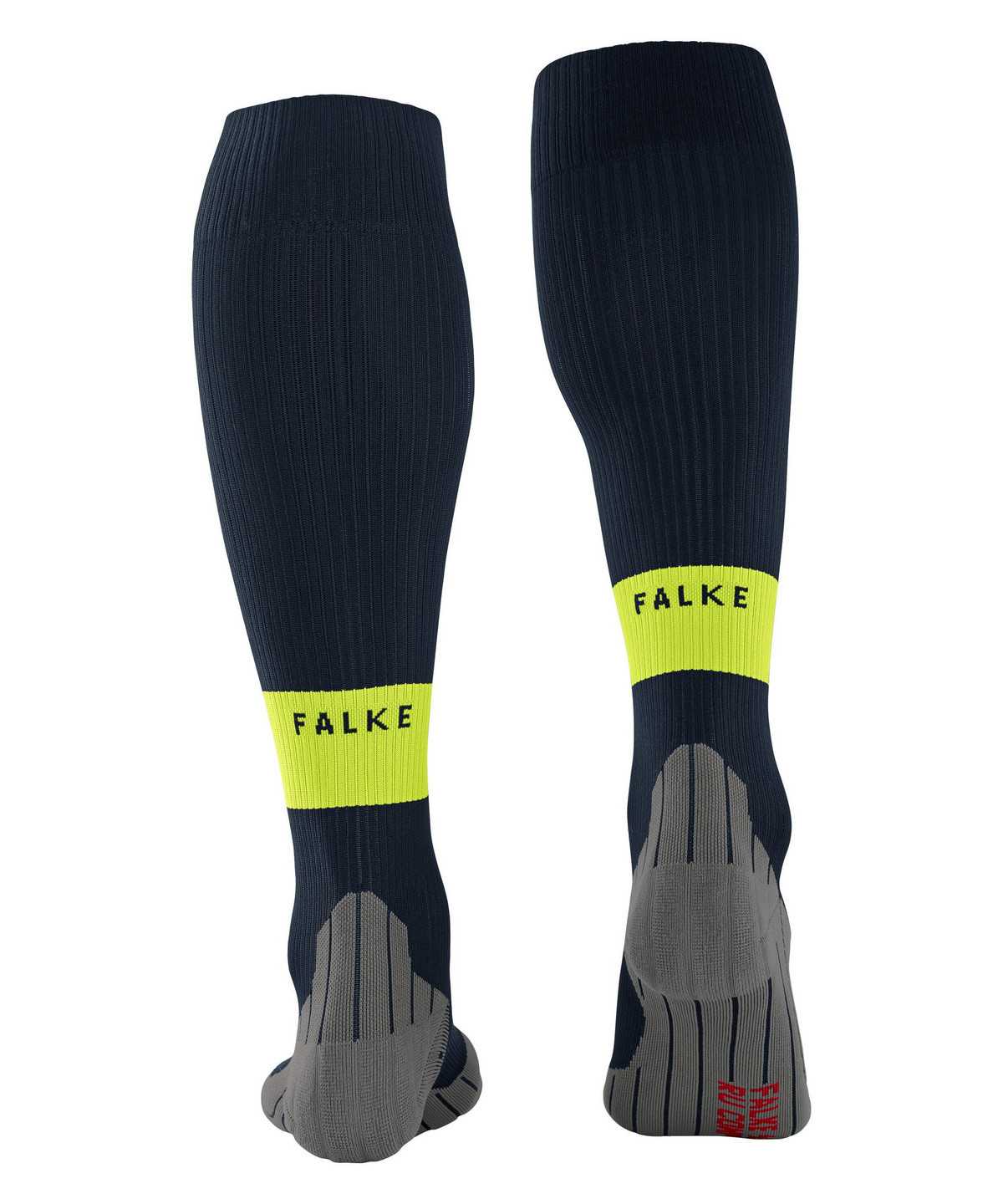 Men Falke RU Compression Energy Running Knee-high Socks Socks Blue | TXJQZF708