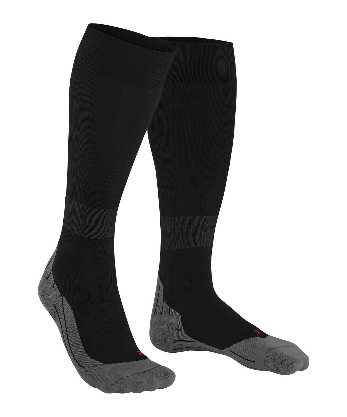 Men Falke RU Compression Energy Running Knee-high Socks Socks Black | BXGMOV514