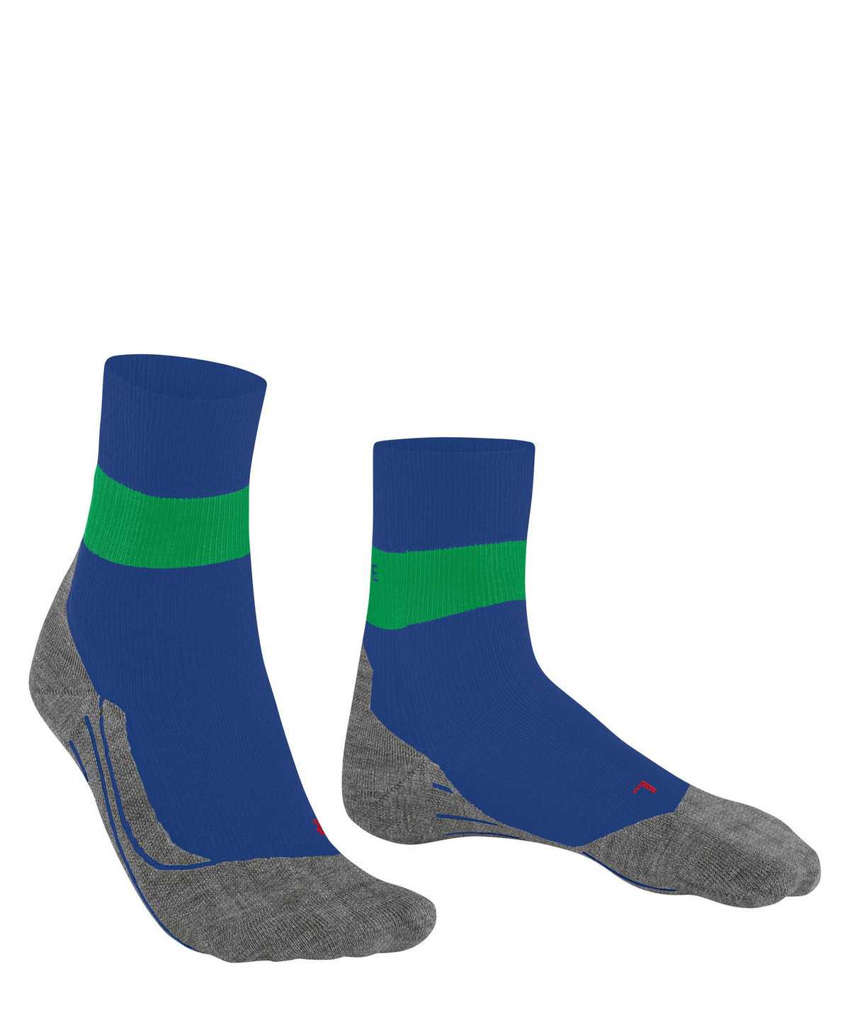 Men Falke RU Compression Stabilizing Running Socks Socks Blue | RGPJEX136