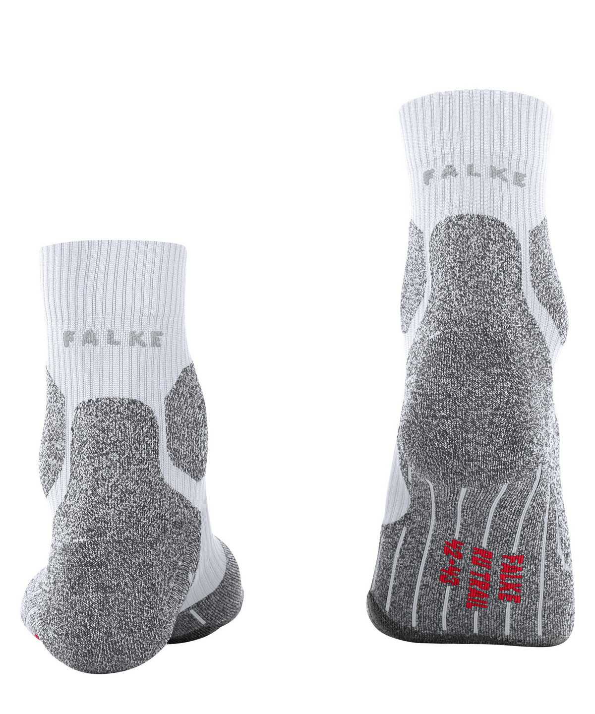 Men Falke RU Trail Grip Running Socks Socks White | FAMGDX382