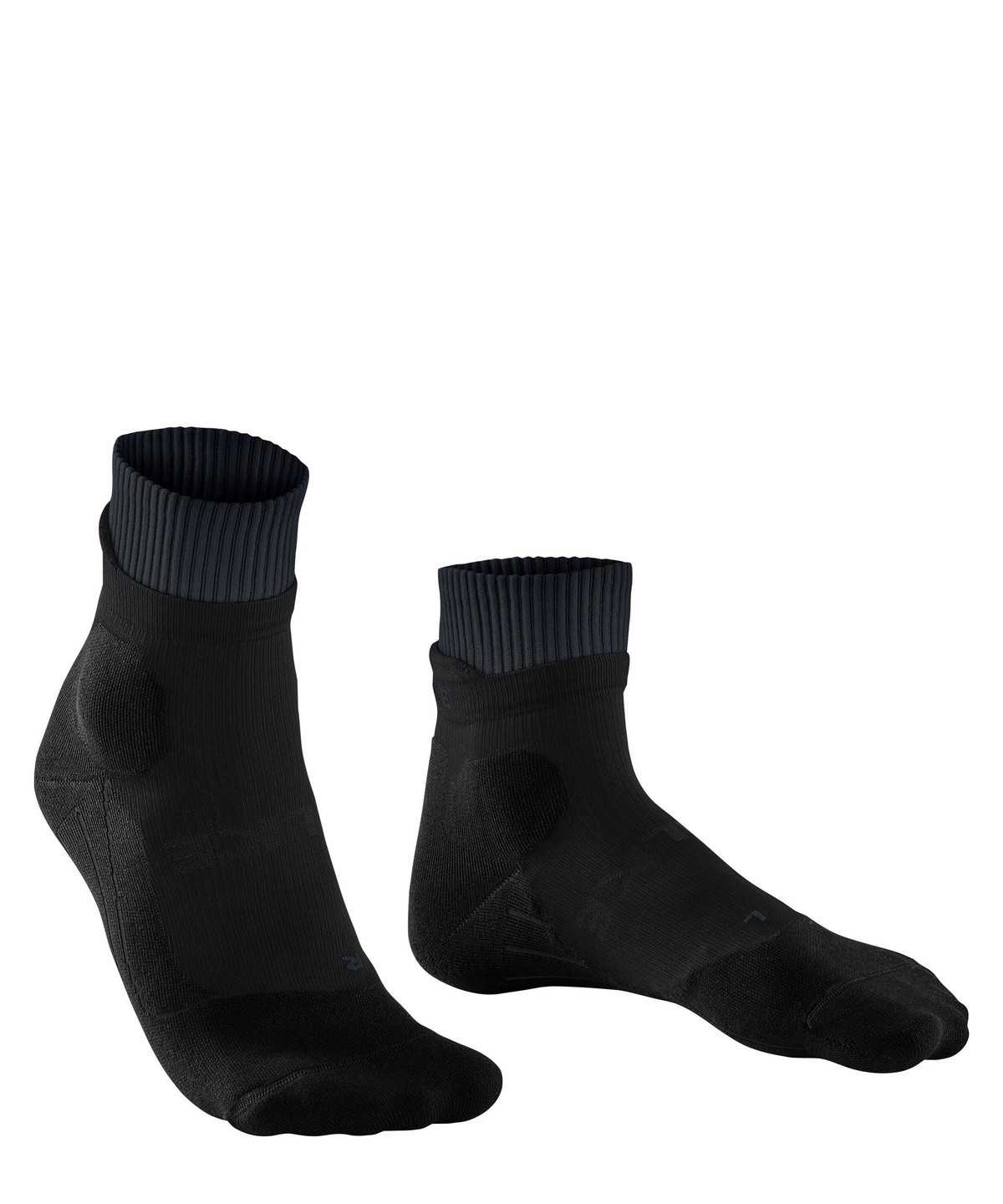 Men Falke RU Trail Running Socks Socks Black | ZUYVPD215