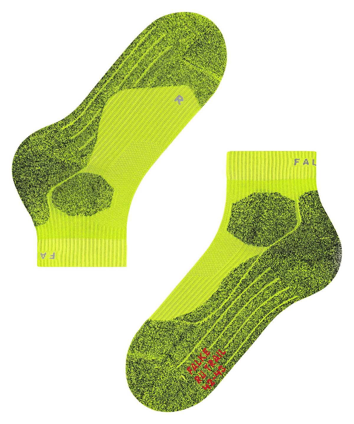 Men Falke RU Trail Running Socks Socks Green | QDTWME462