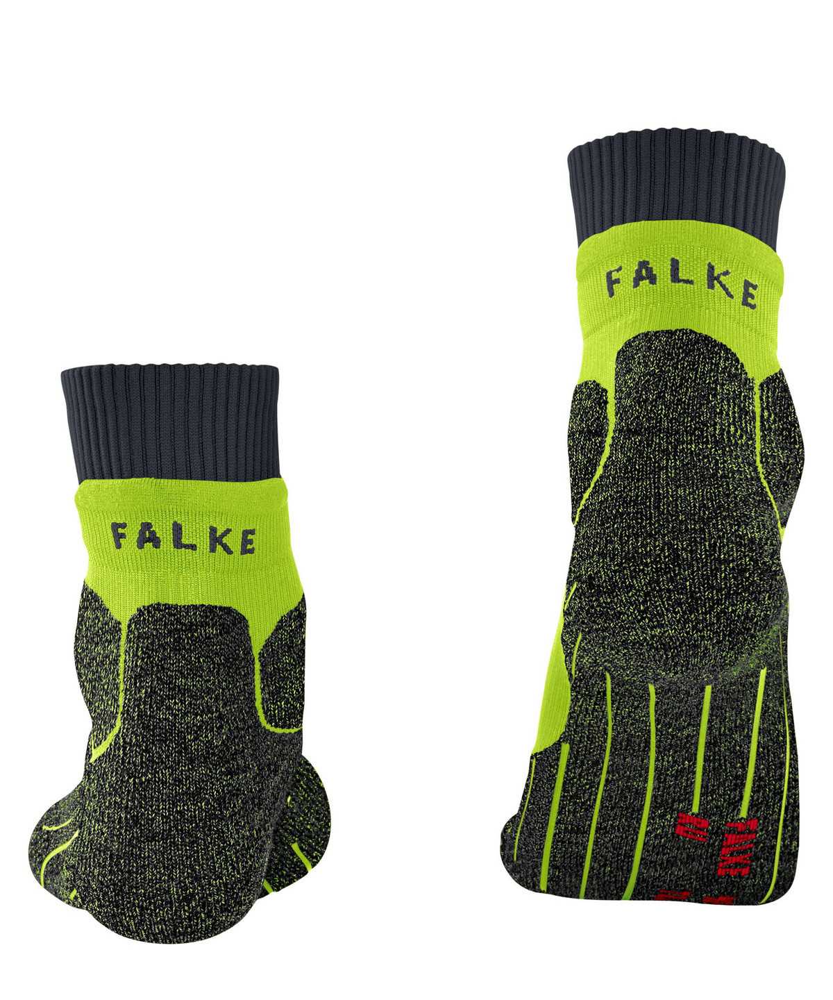 Men Falke RU Trail Running Socks Socks Green | QMKWYF510