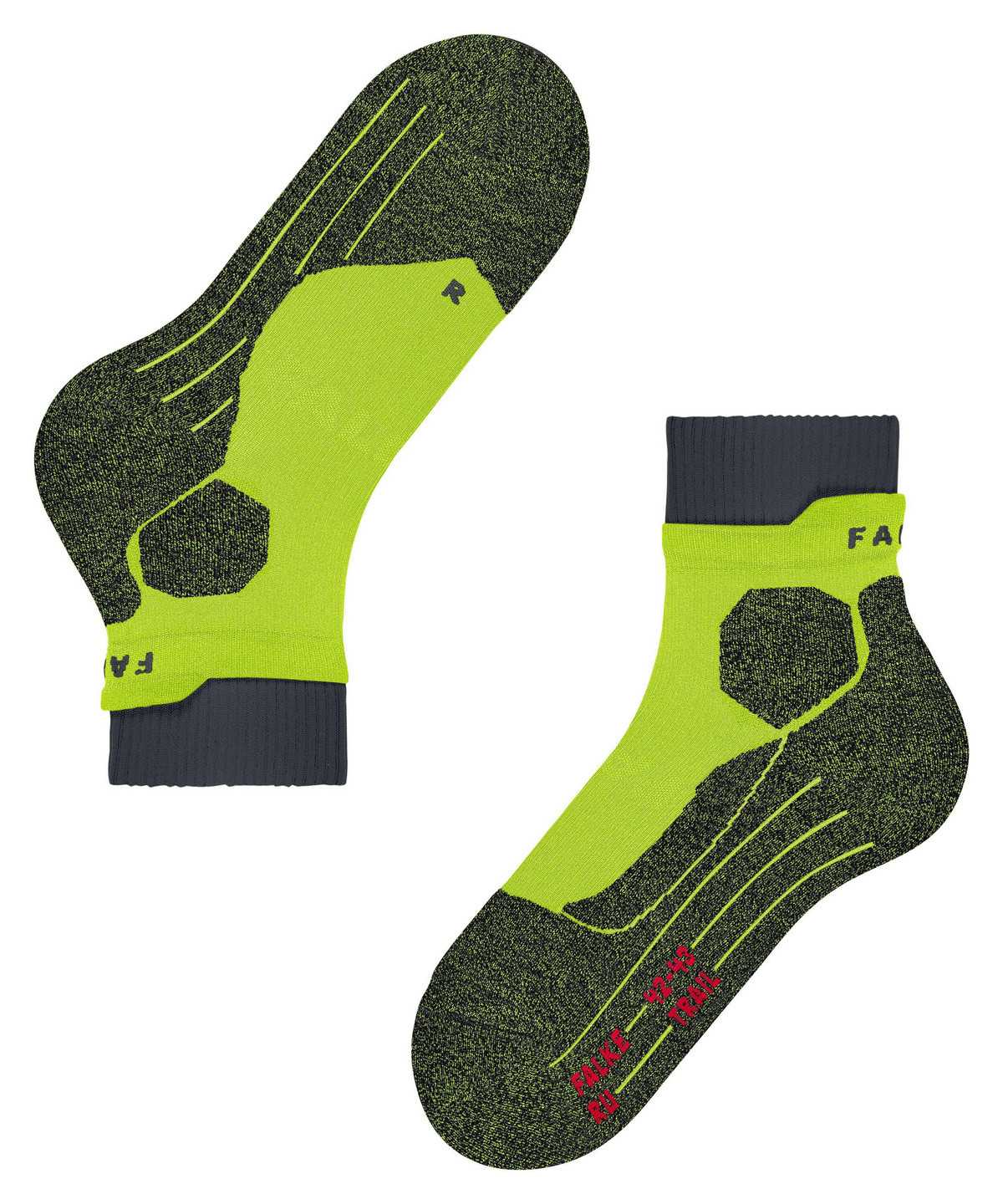 Men Falke RU Trail Running Socks Socks Green | QMKWYF510