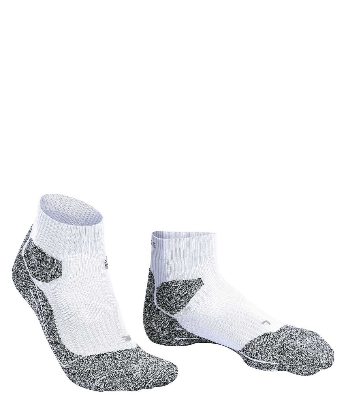 Men Falke RU Trail Running Socks Socks White | SMCJVO802