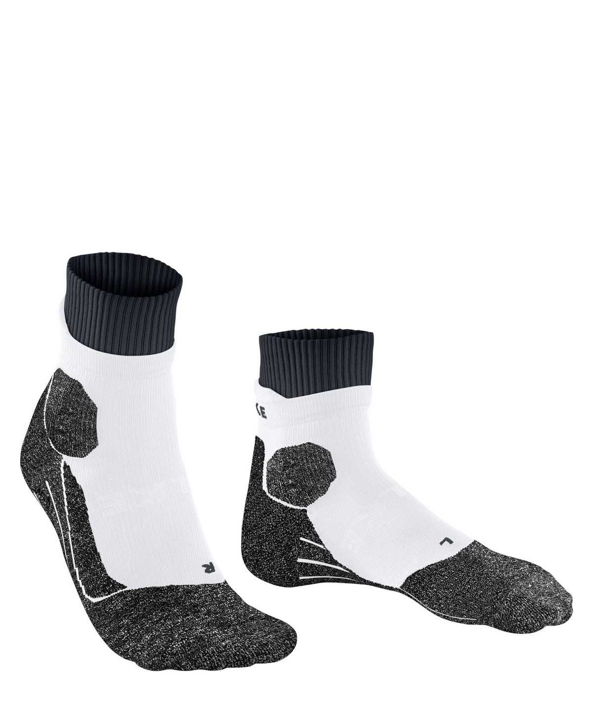 Men Falke RU Trail Running Socks Socks White | VWJFGH541